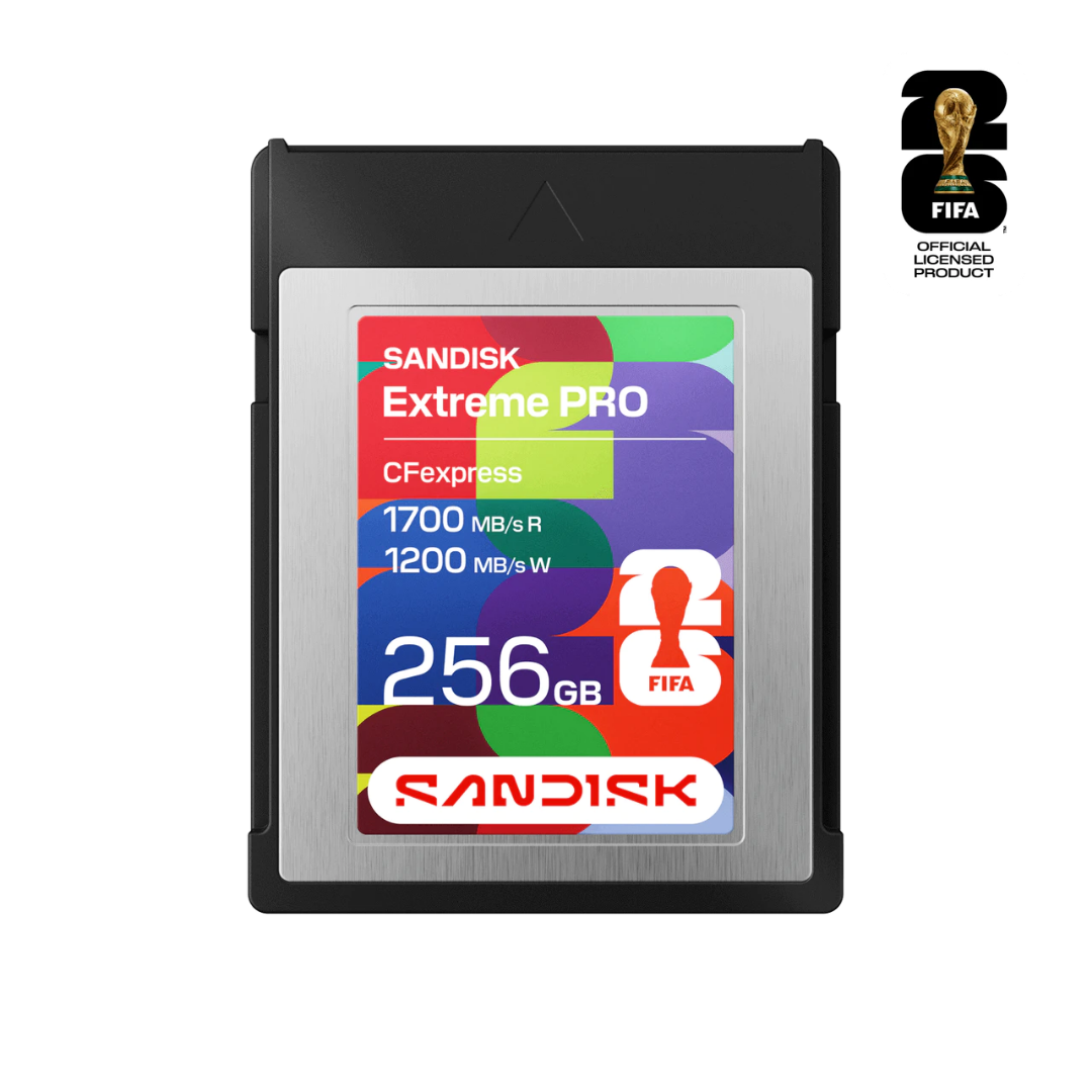 SANDISK CFexpress™ Type B Card: FIFA World Cup 2026™ Edition - 256GB