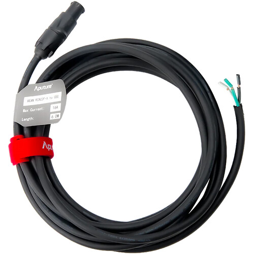 Aputure RCAC3F-X AC Power Cable (6m) (20A Max)