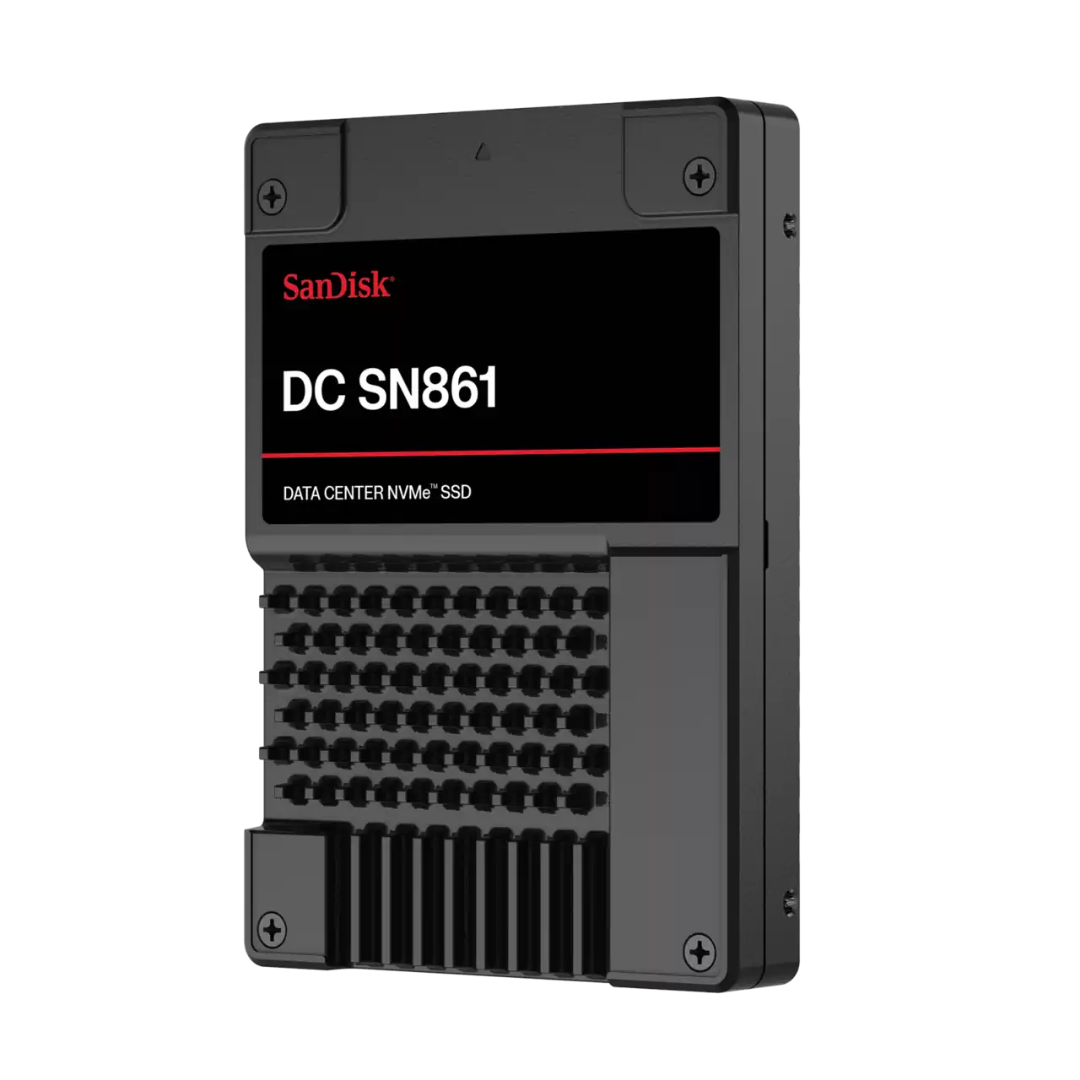 SanDisk DC SN861 NVMe SSD - 1.6TB, U.2