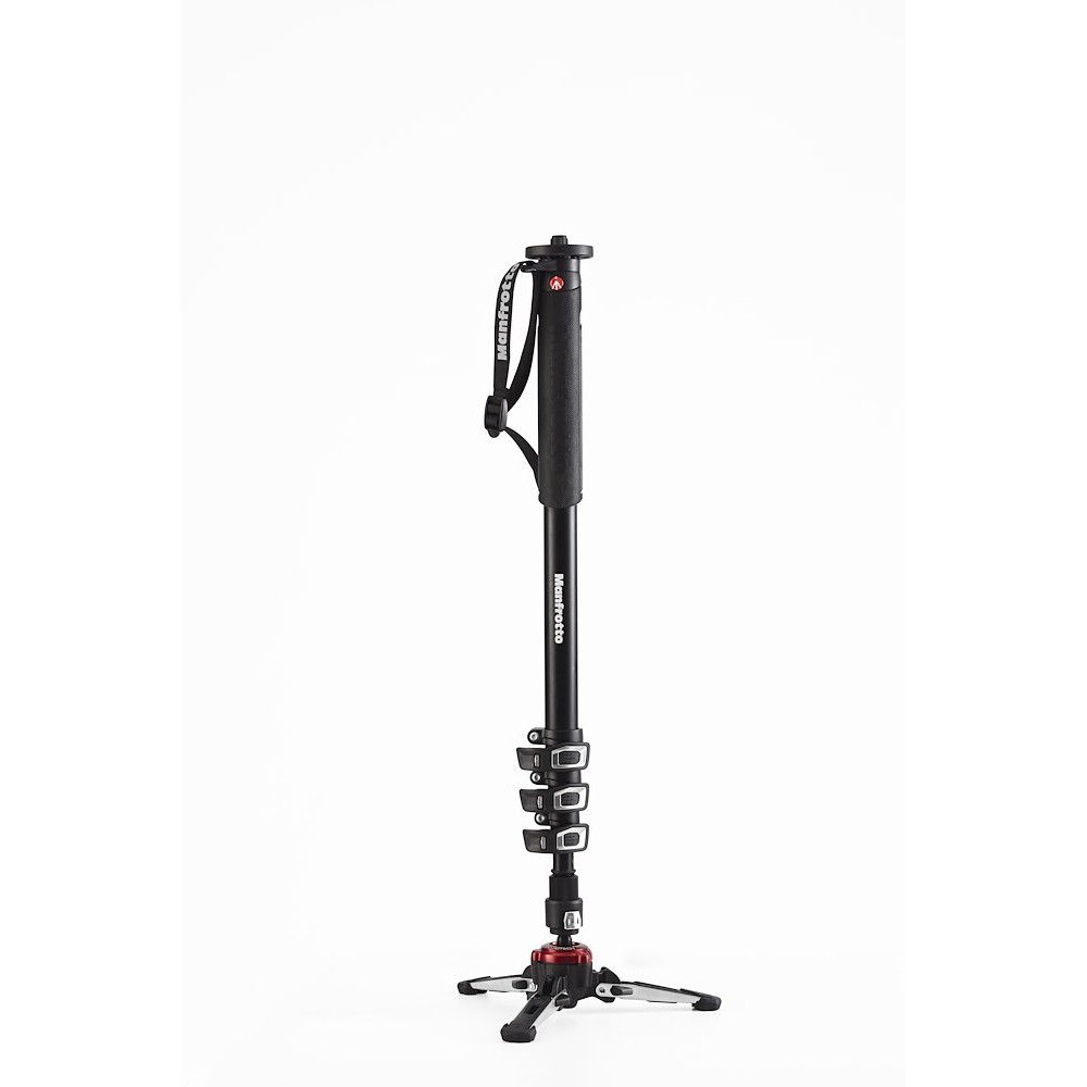 Manfrotto XPRO Monopod+ Four-Section Aluminum Monopod MVMXPROA4US