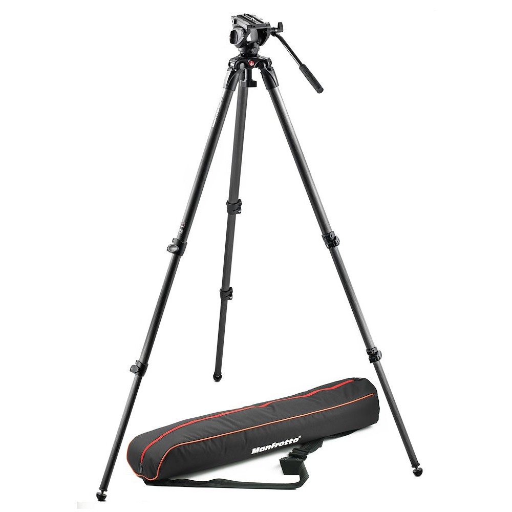 Manfrotto 500 Carbon Fiber Video Tripod System (MVK500C)