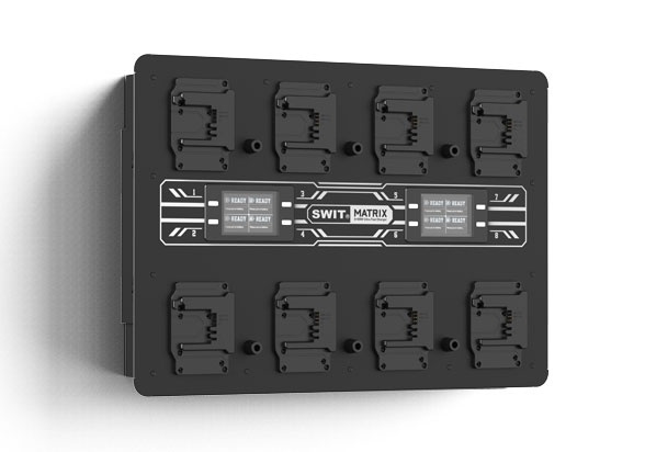 SWIT MATRIX-B8 8×100W Ultra fast B-mount Wall Charger