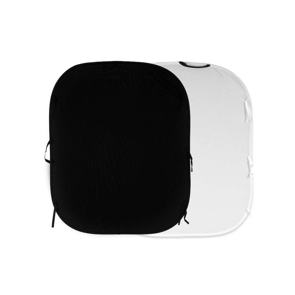 Lastolite 6'X7' Collapsible Reversible Background - Black/White LL LB5921