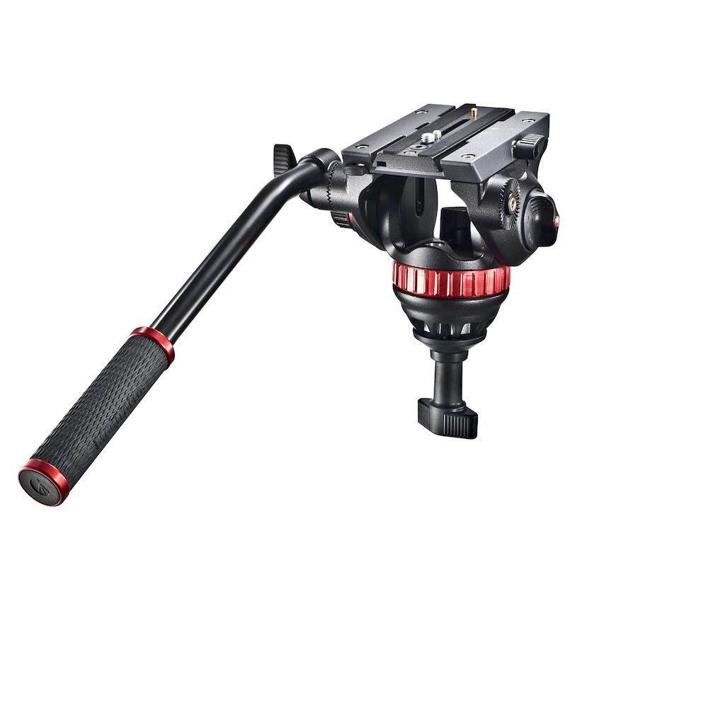 Manfrotto 502 Fluid video Head with 75mm half ball MVH502A