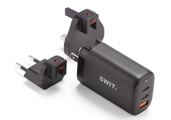 SWIT UC-2065 65W USB-C/A GaN Travel Charger