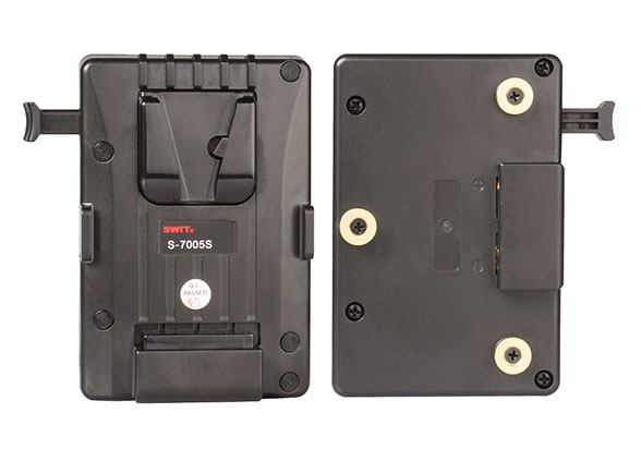 SWIT S-7005S Gold mount to V-mount battery Adaptor