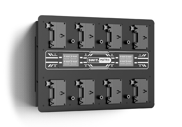 SWIT MATRIX-A8 8×100W Ultra fast Gold Mount Wall Charger