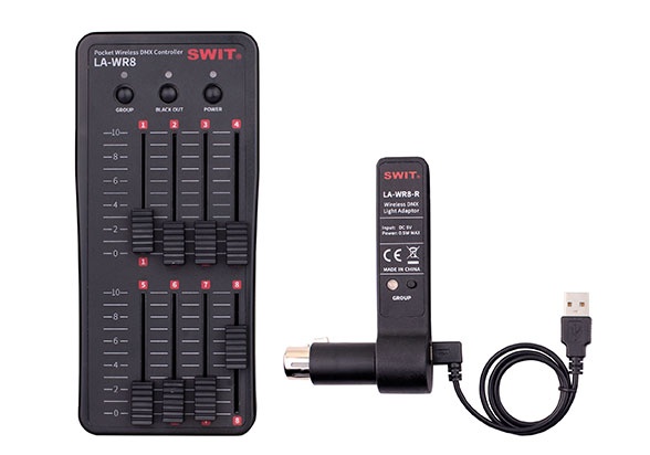 SWIT LA-WR8 Pocket Wireless DMX Console