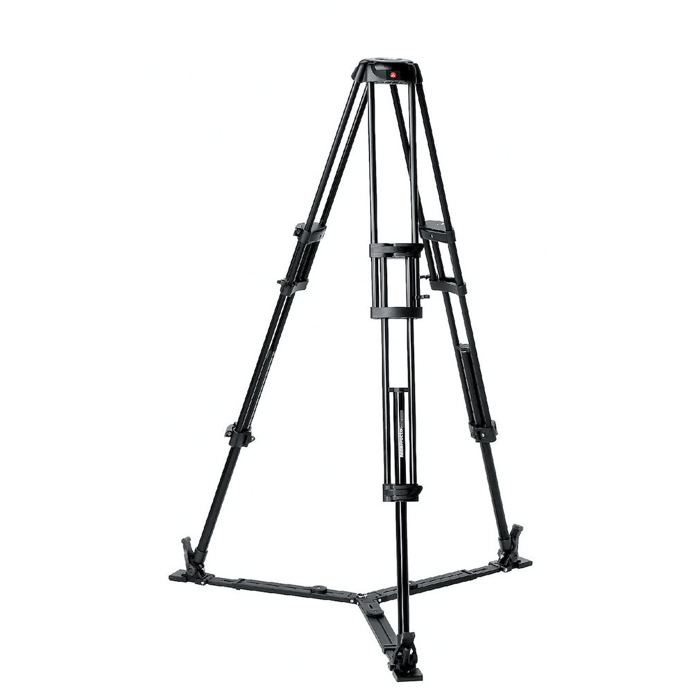 Manfrotto Alu Twin Leg with ground spreader video tripod (546GB)