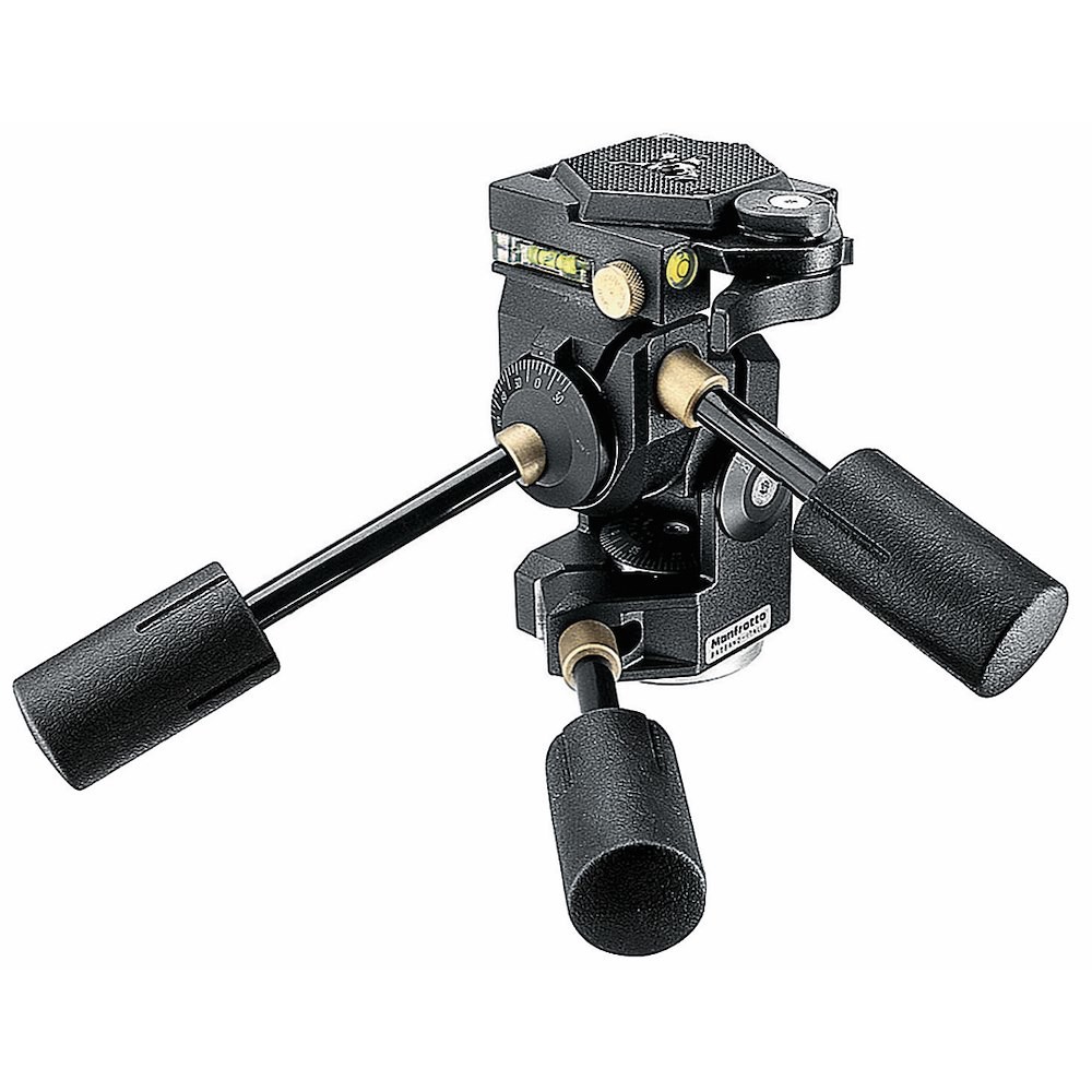 Manfrotto 3D Super Pro 3-way tripod head with safety catch (229)