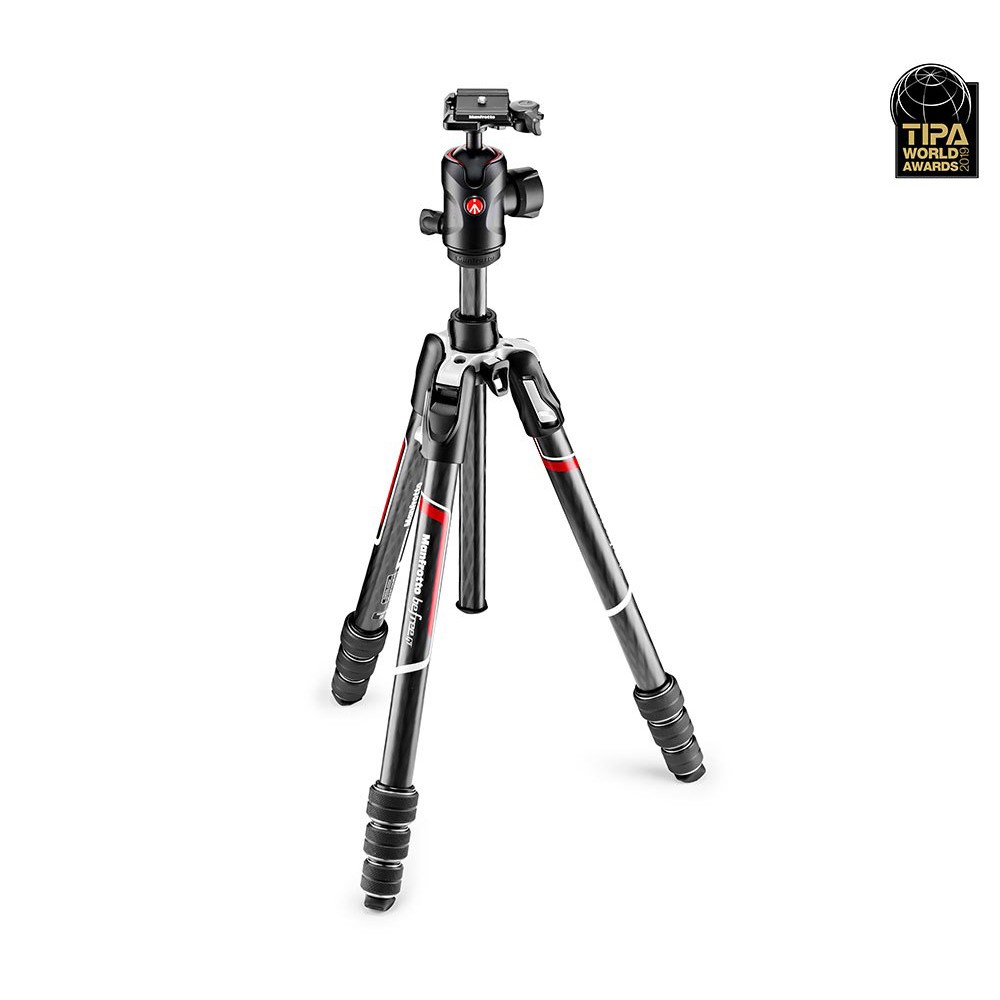 Manfrotto Befree GT Carbon Fiber Travel Tripod Kit with Ball Head (MKBFRTC4GT-BH)