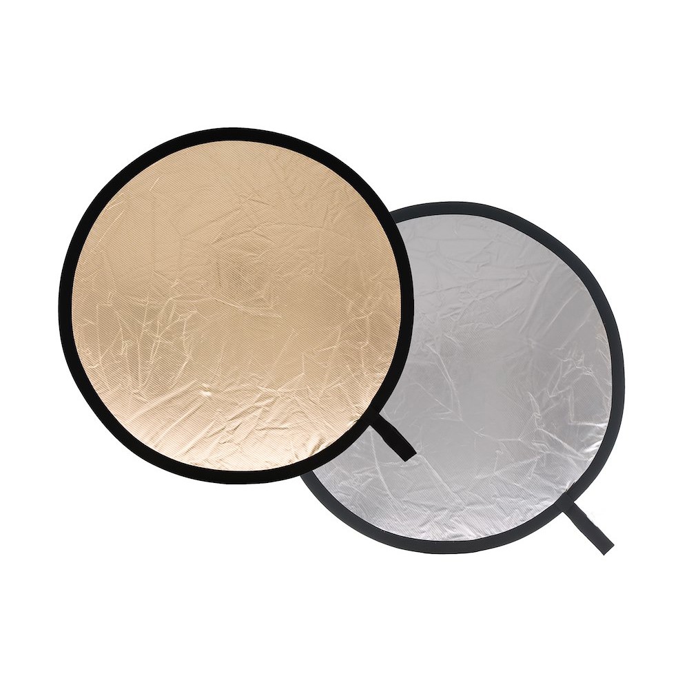 Lastolite Collapsible 30'' Reflector, Sunfire/Silver LL LR3036