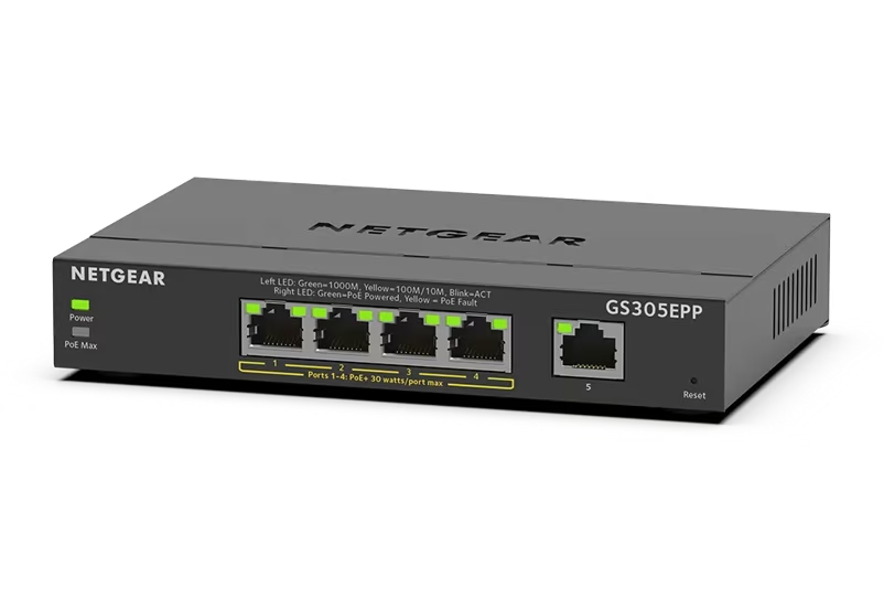 Netgear Easy Smart Managed (GS305EPP)