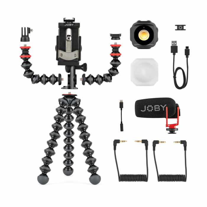 JOBY GorillaPod Advanced Mobile Vlogging Kit SKU JB01797-BWK