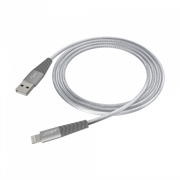 JOBY Charge and Sync Lightning Cable 3.0m Space Grey SKU JB01813-BWW