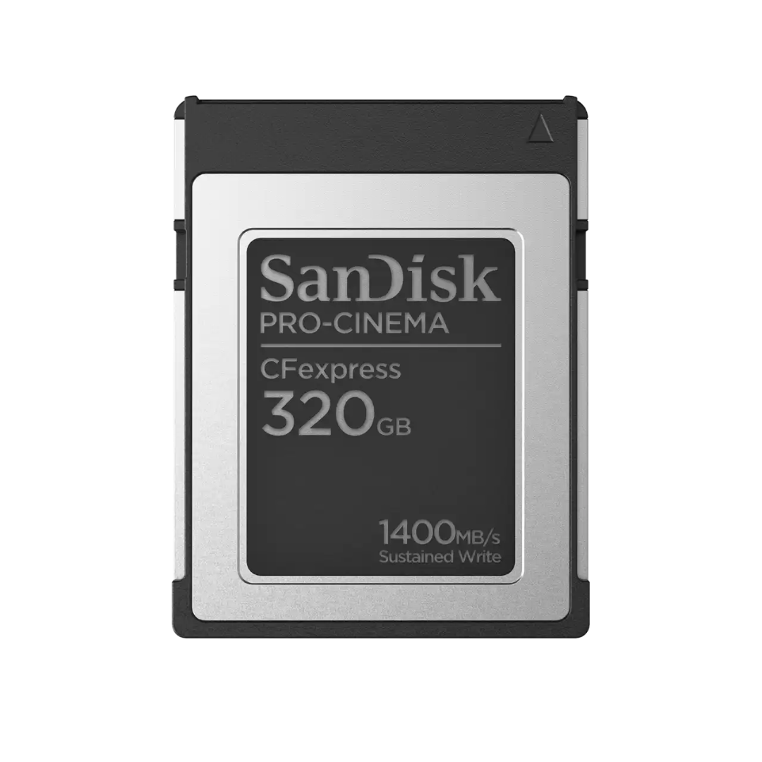 SanDisk PRO-CINEMA CFexpress™ Type B Memory Card - 320GB