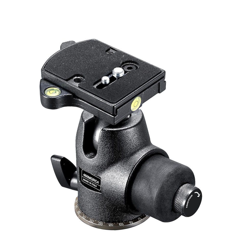 Manfrotto Hydrostatic Ball Head with RC4 Rapid Connect System (468MGRC4)