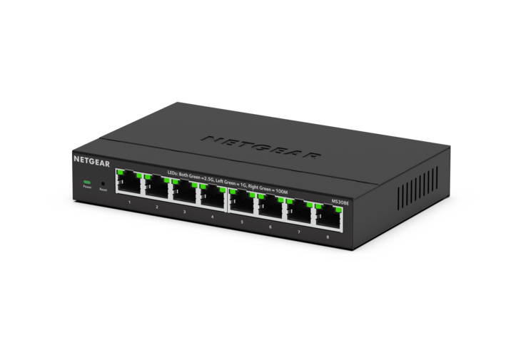 Netgear Multi-Gigabit Easy Smart Managed Essentials Switch (MS308E)
