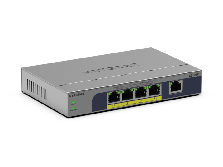 Netgear Unmanaged PoE Switch (GS105Pv3)