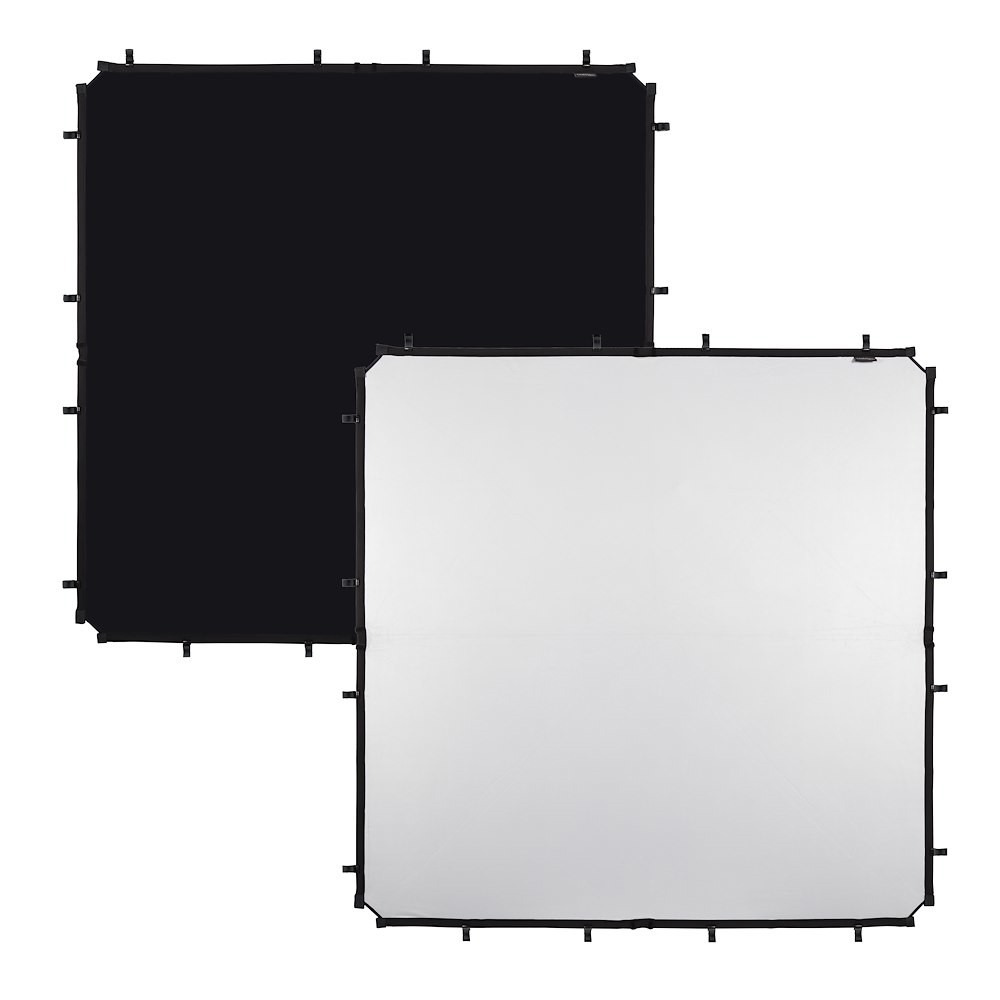 Lastolite Skylite Rapid Fabric Midi 1.5 x 1.5m Black/White LL LR81521R