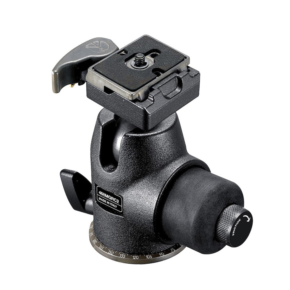 Manfrotto Hydrostatic Ball Head w/RC2 Rapid Connect Plate (200PL-14) (468MGRC2)