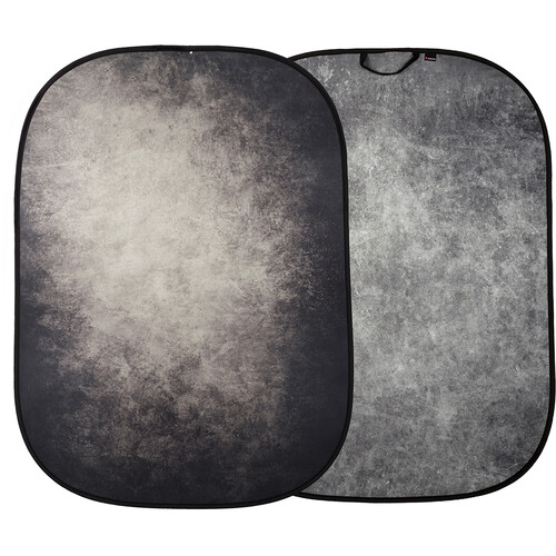 Lastolite Vintage Collapsible Background 1.5 x 2.1m Smoke/Concrete LL LB5745