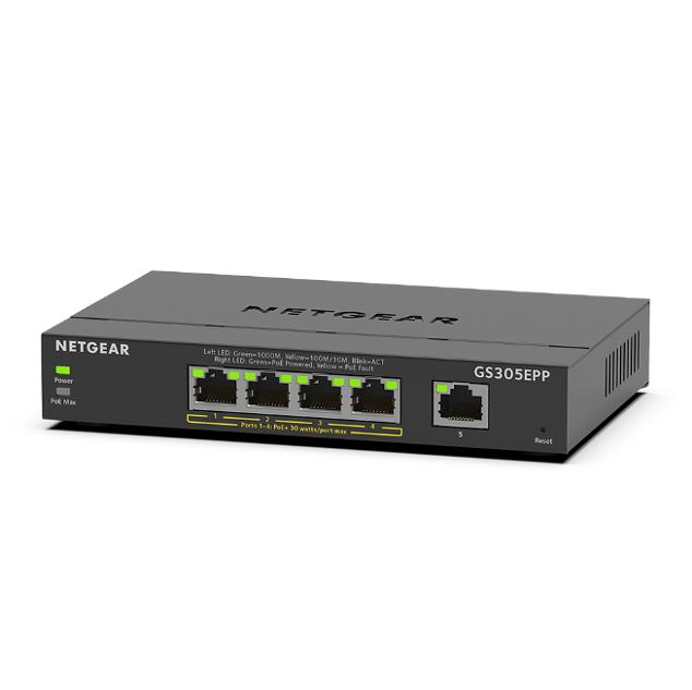 Netgear Easy Smart Managed Essentials Switch (GS305EPP)