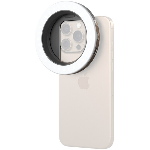 SmallRig Vibe P30 67mm Ring LED Video Light（Universal Threaded Filter Adapter Kit)
