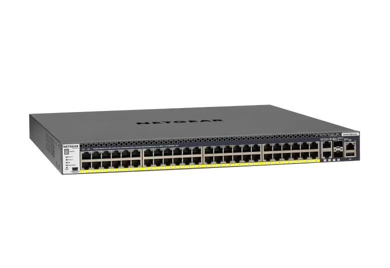 Netgear M4300-52G-PoE+ (GSM4352PB)