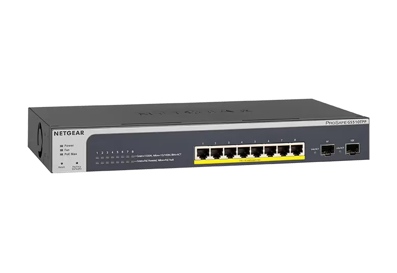 Netgear Smart Switch Series (GS510TPP)