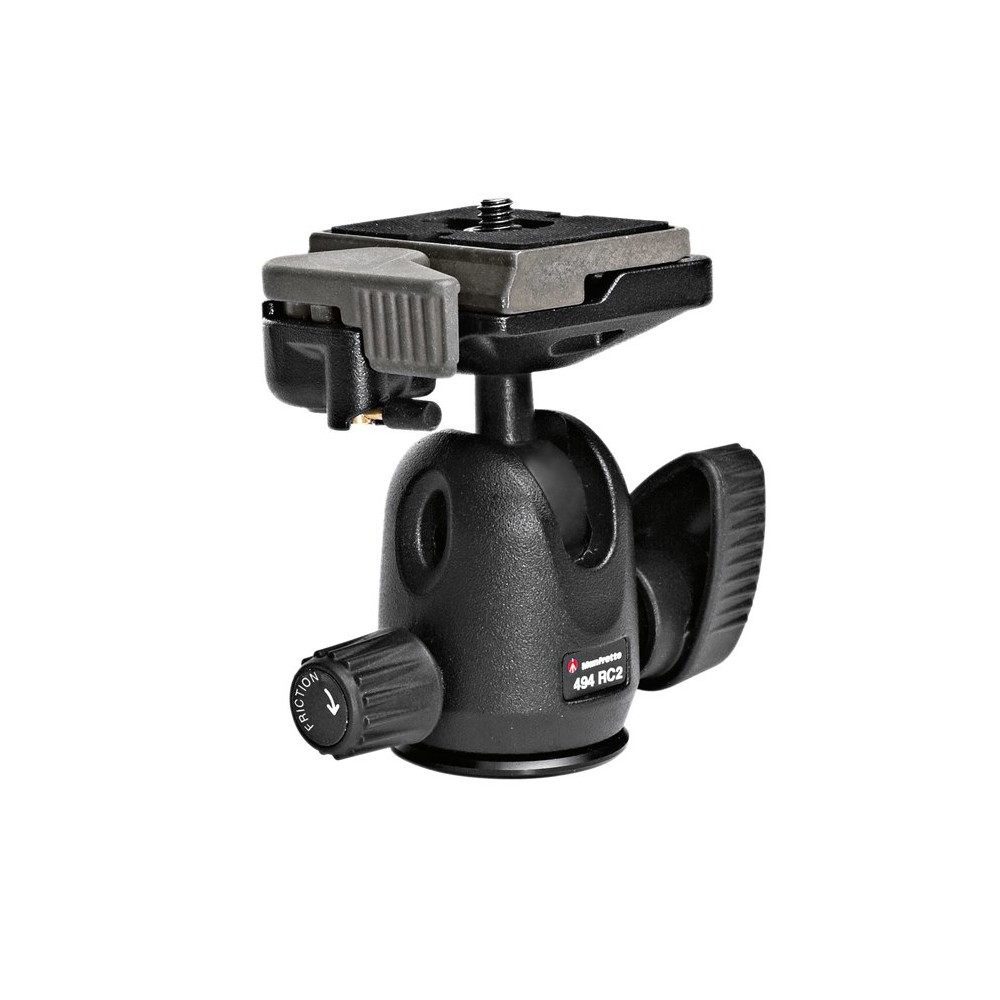 Manfrotto Mini Ball Tripod Head with RC2 Quick Release Plate (494RC2)