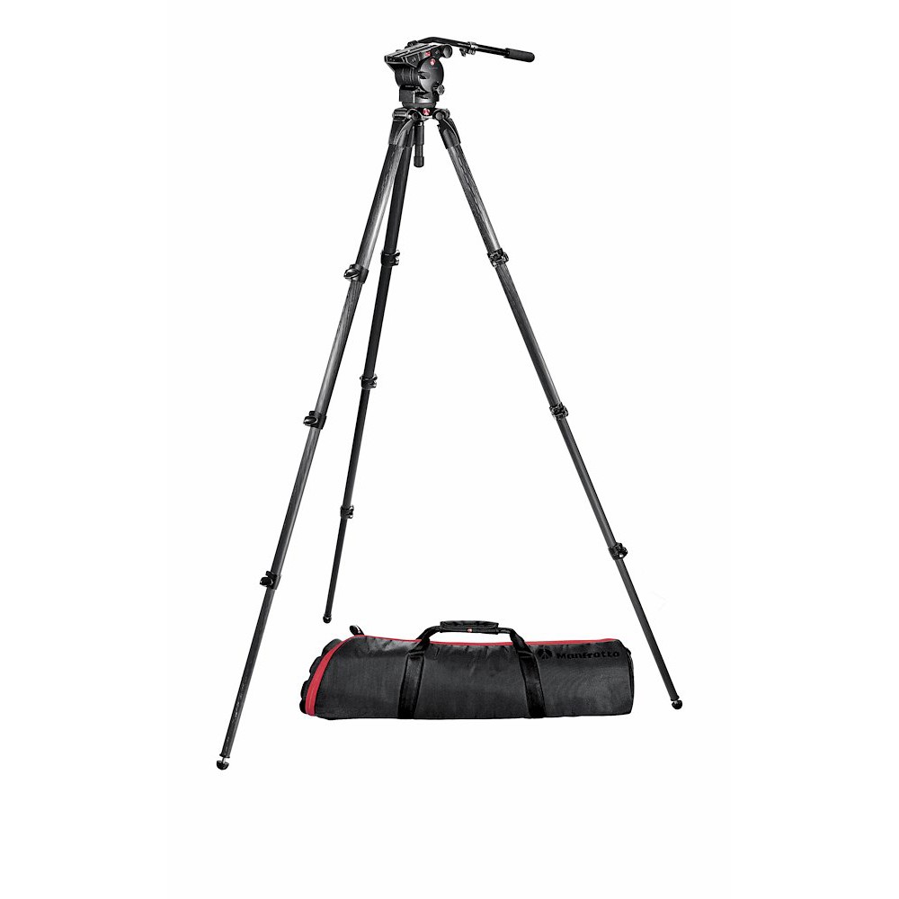 Manfrotto 526 Pro Video Head+536 CF Tripod+MBAG100PN (526,536K)