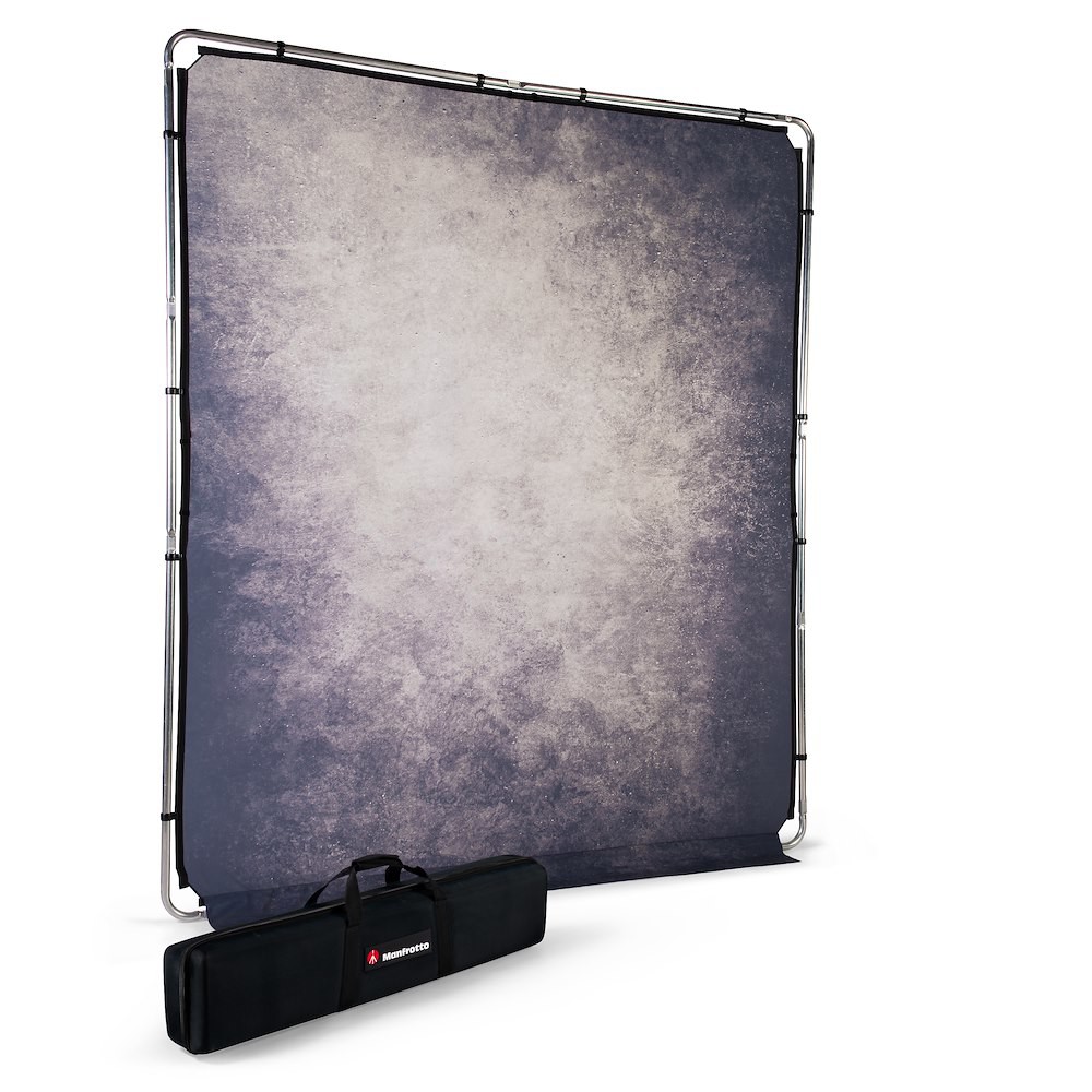 Lastolite EzyFrame Vintage Background 2x2.3m Smoke LL LB7928
