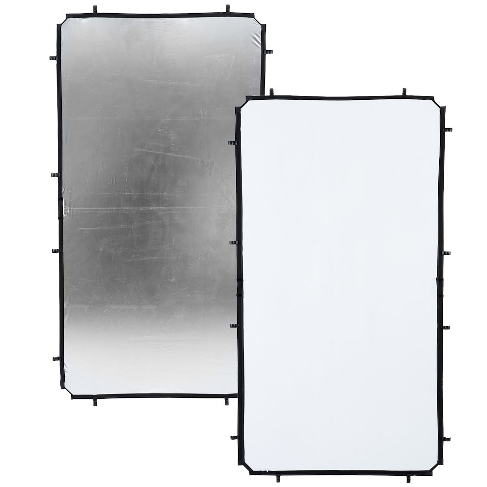 Lastolite Skylite Rapid Fabric Medium 1.1 x 2m Silver/White LL LR81231R