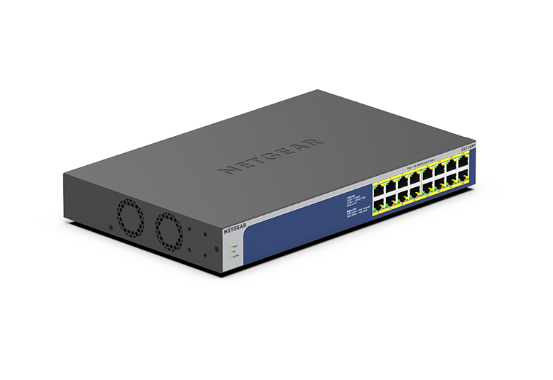 Netgear Gigabit Unmanaged Switch Series (GS516PP)
