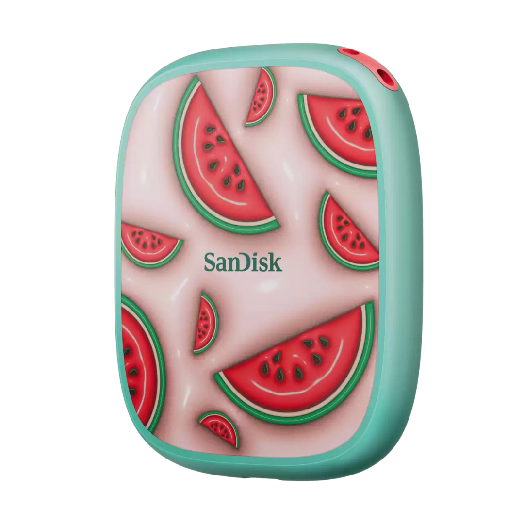 SANDISK Phone SSD - Compatible with MagSafe - Watermelon - 1TB