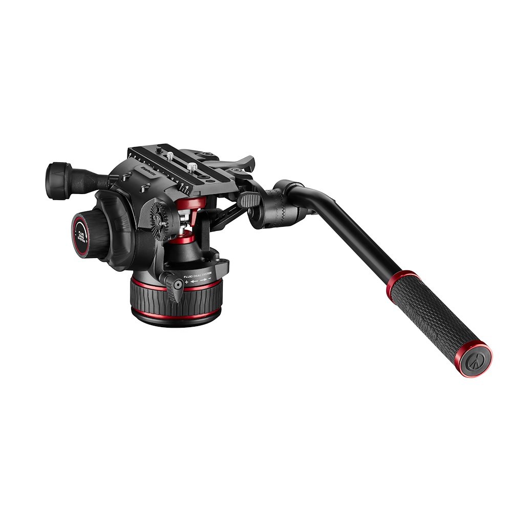 Manfrotto Nitrotech 608 Fluid Video Head With Continuous CBS MVH608AHUS