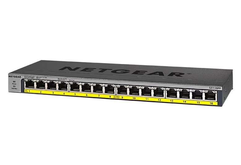 Netgear Gigabit Unmanaged (GS116PP)