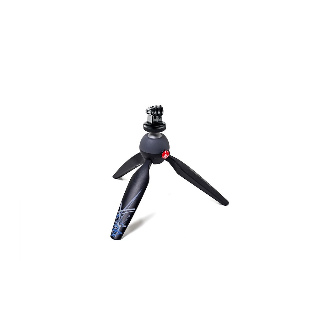 Manfrotto PIXI Xtreme Mini Tripod with Head for GoPro Cameras MKPIXIEX-BK