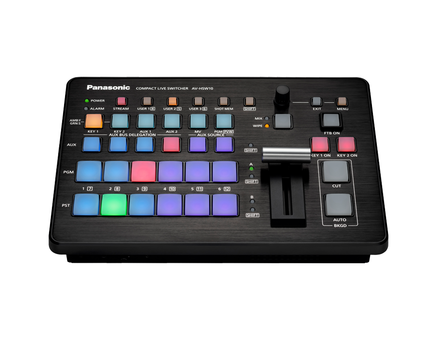 Panasonic Compact Live Switcher  AV-HSW10