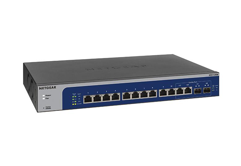 Netgear 10G/Multi-Gigabit Easy Smart Managed Switch (XS512EM)