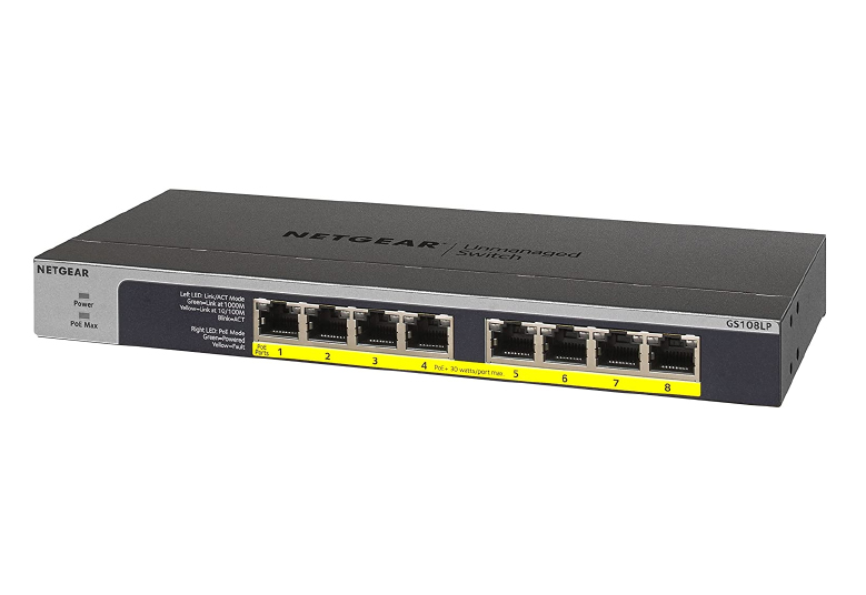Netgear Gigabit Unmanaged Switch Series (GS108LP)