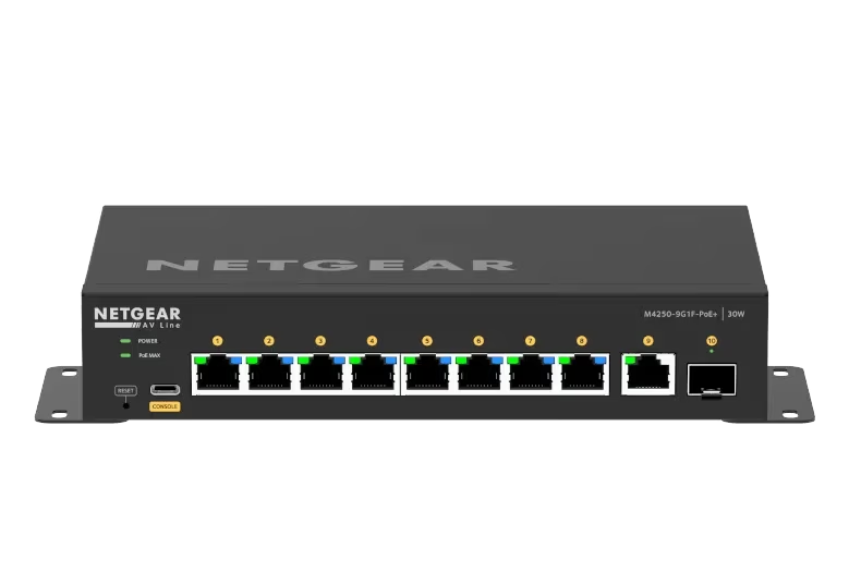 Netgear AV Line M4250-9G1F-PoE+ (GSM4210PD)