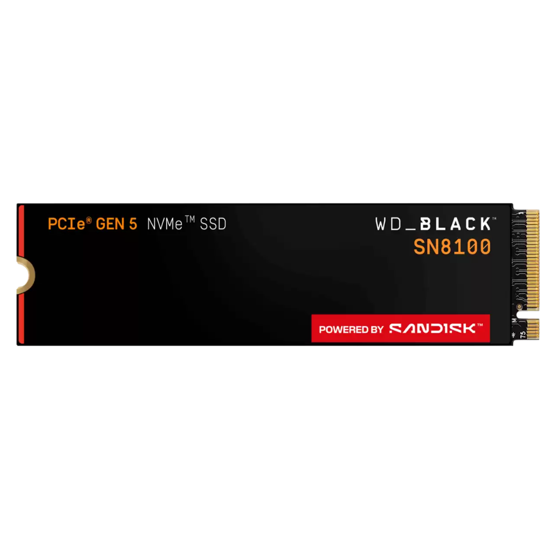 WD_BLACK SN8100 NVMe SSD - 1TB, Without Heatsink