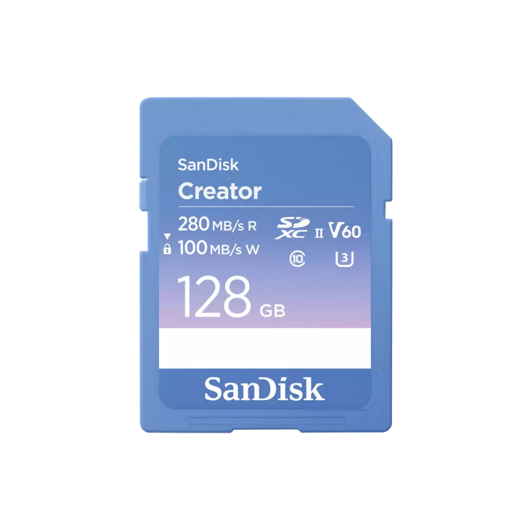 SanDisk Creator SD UHS-II Card - 128GB