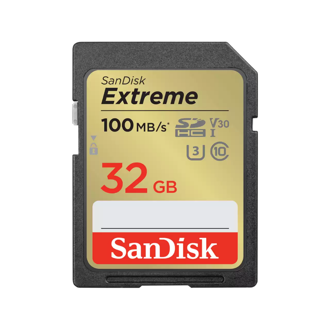 SanDisk Extreme SD UHS-I Card - 32GB