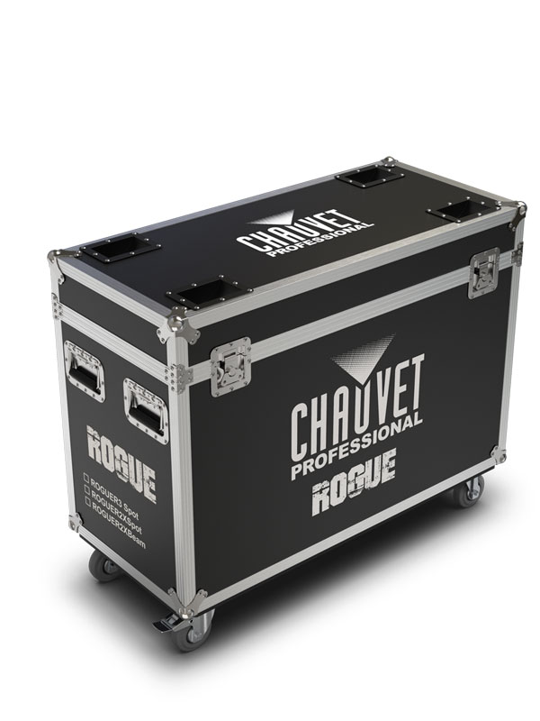 Chauvet Rogue R2X Spot and R3 Spot (2) Road Case