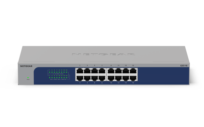 Netgear Gigabit Unmanaged Switch Series (GS516)