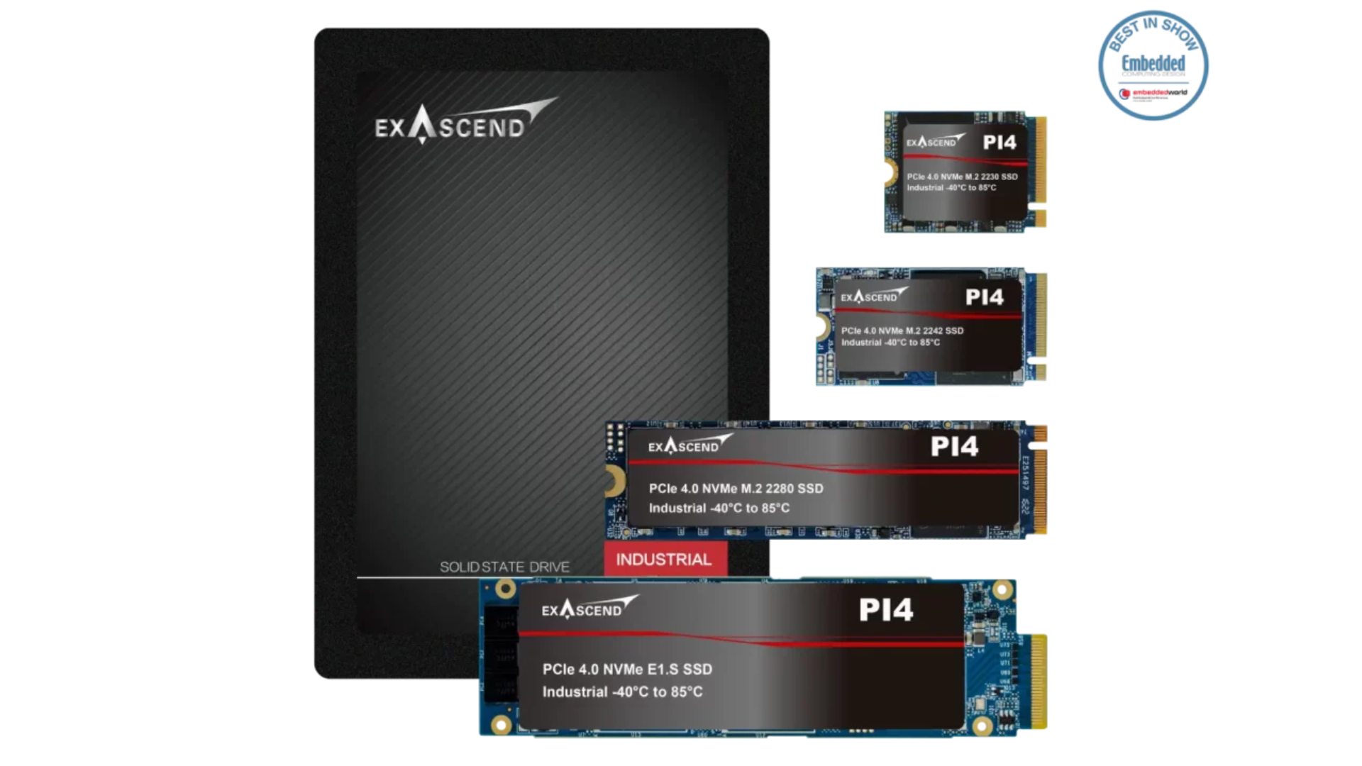 Exascend PCIe NVMe E1.S PI4 SERIES