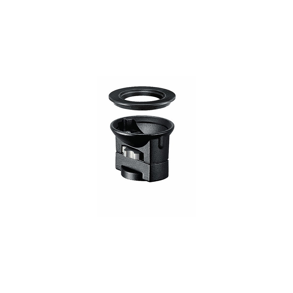 Manfrotto 325N Video Head Adapter Bowl, Connects 75mm or 100mm 325N